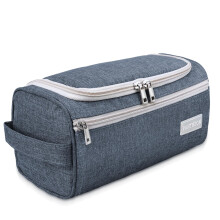 Pantheon Toalettvska fr mn - Rese-toalettvska Tvttvska Hngande Dopp Kit Raksats fr badrumsdusch - Resevska fr mn Hngande toalettartik