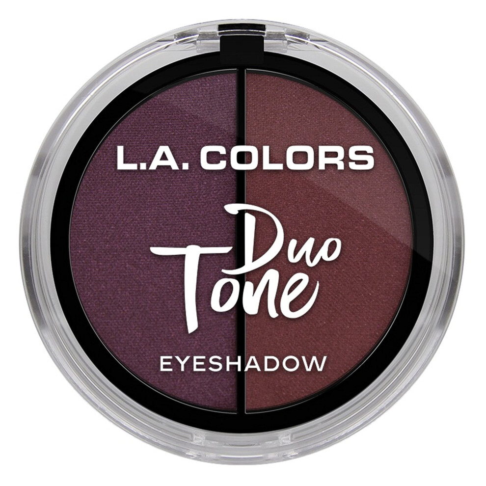 L.a. Colors Duo Tone Eyeshadow Merlot Ces263