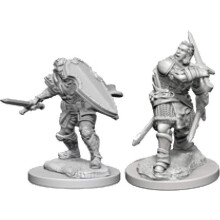 D&D NOLZURS FANGE UDLEGNING UDBUD MINIATURES: B?lge 3: Human Male Paladin