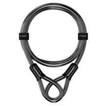 Titanker Fietsslotkabel 12 mm dikke veiligheidskabel met lussen Zware stalen kabel Vinyl gecoate fietskabelslot veiligheidsketting (4ft 7ft 15ft 30ft