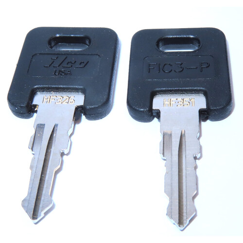 50 Chiavi Vuote SC1 5 Pin Non Tagliate - Finitura Ottone