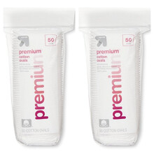 2 pakke med 50 premium bomuldsovaler fra UP & UP (Target)