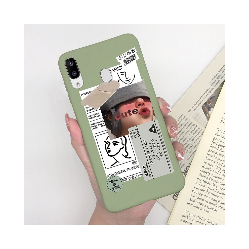 (Mg21, Galaxy A30s) Silicon Case For Samsung Galaxy A30 Sm-A305f Case 967855076966
