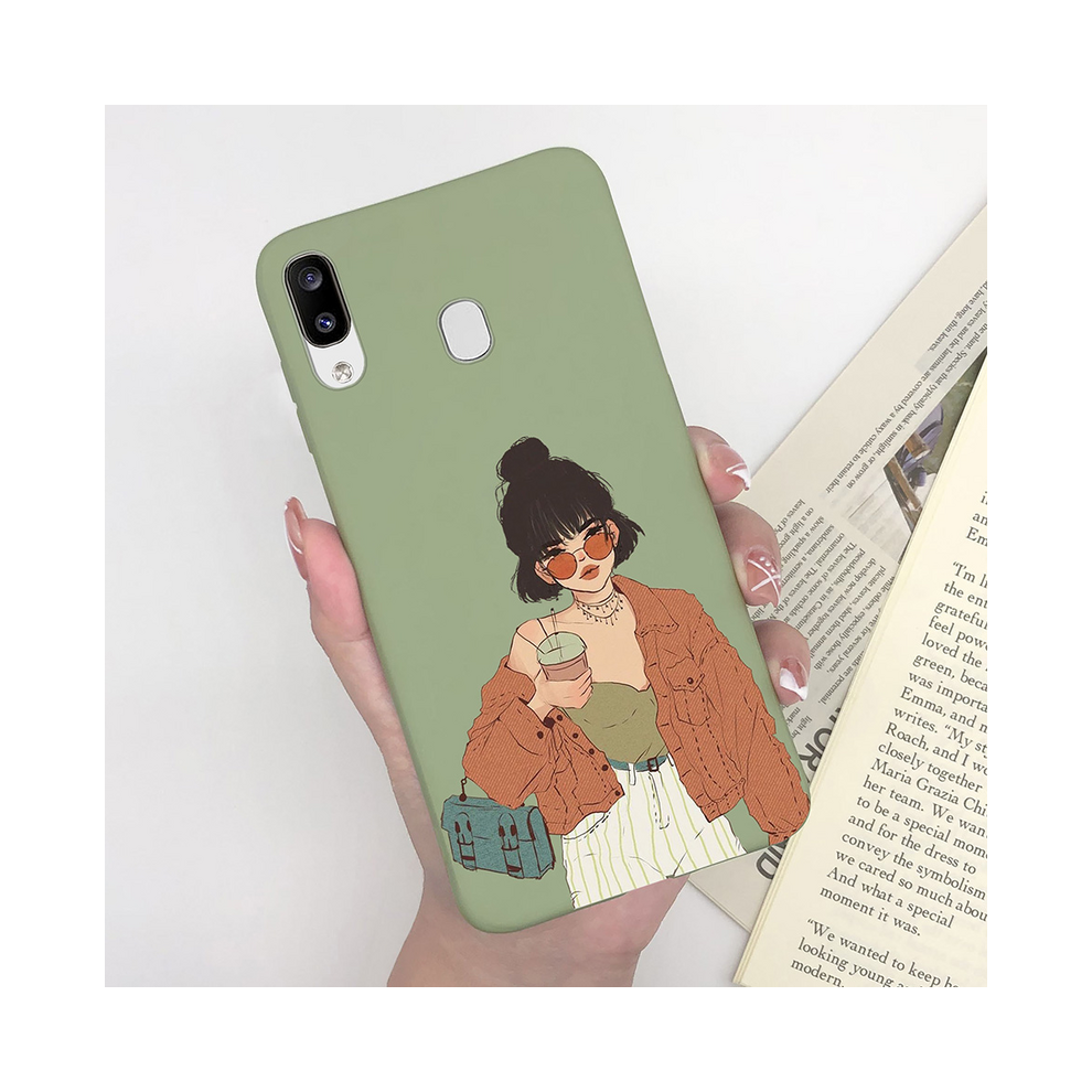 (Mg17, Galaxy A30) Silicon Case For Samsung Galaxy A30 Sm-A305f Case 967855076997