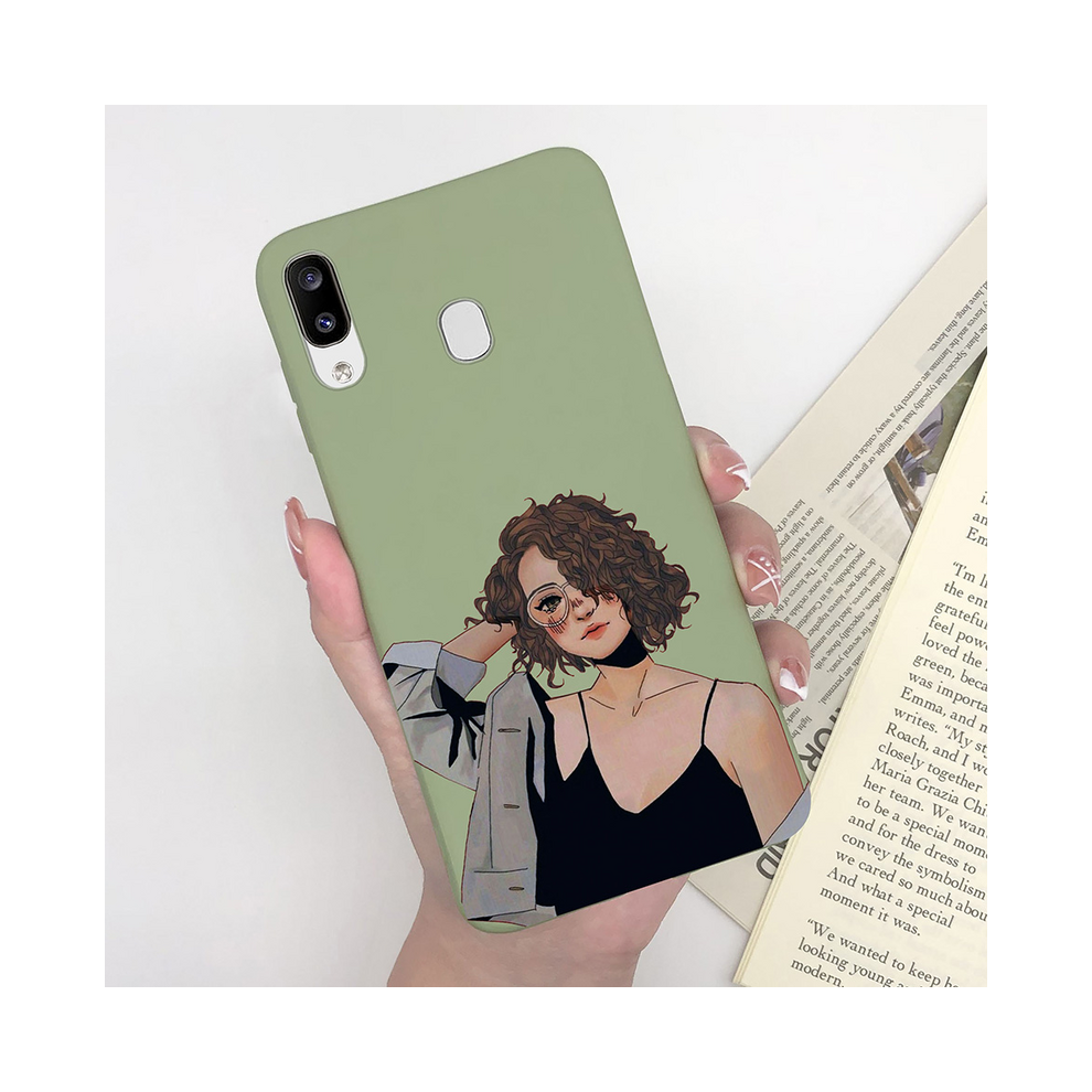 (Mg15, Galaxy A30) Silicon Case For Samsung Galaxy A30 Sm-A305f Case 967855077017