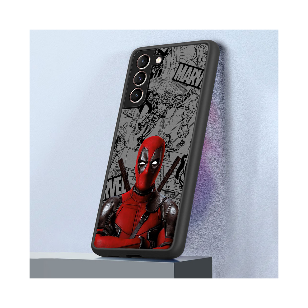 (Uuava03, For Galaxynote10lite) Deadpool Matte Case For Samsung Galaxy S24 S23 S22 967855069838
