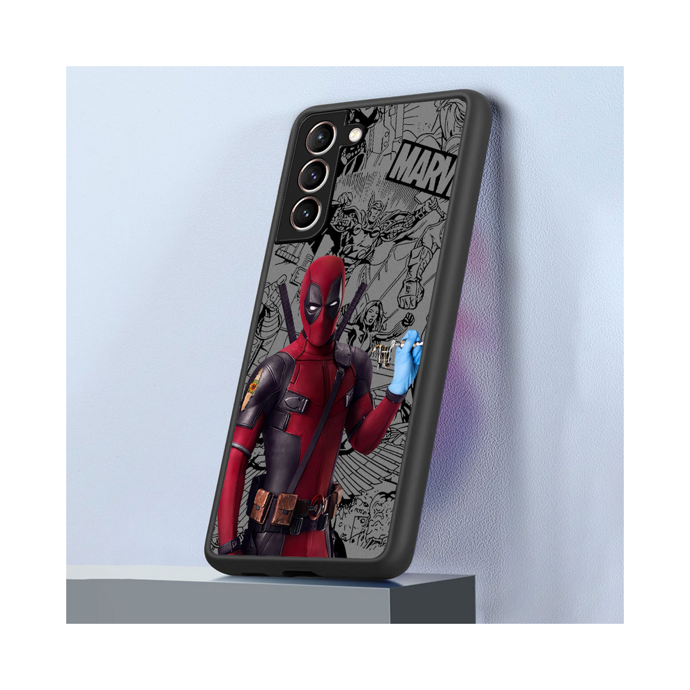 (Uuava04, For Galaxy Note 20) Deadpool Matte Case For Samsung Galaxy S24 S23 S22 967855070087