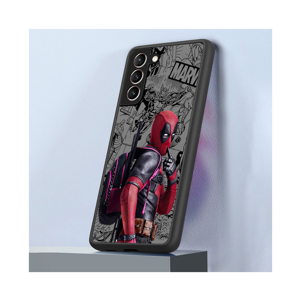 (Uuava05, For Galaxy S23 Plus) Deadpool Matte Case For Samsung Galaxy S24 S23 S22 967855070100