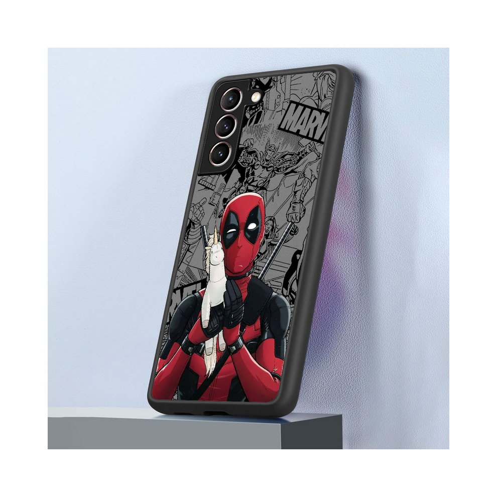 (Uuava01, For Galaxy Note 10) Deadpool Matte Case For Samsung Galaxy S24 S23 S22 967855070551