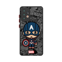 (FGMS-BKS04, for Galaxy A13 5G) Cartoon Groot Spiderman Phone Case for Samsung Ga