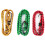 Wideskall 6 Pieces 30"""" inch Extra Long Bungee Cords with Hooks  Assorted Color 1