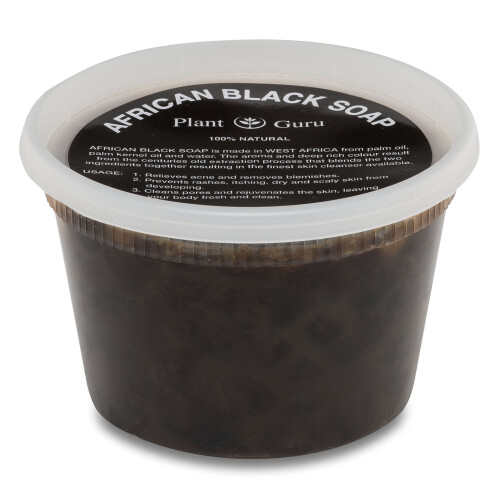 Αφρικανικό Μαύρο Σαπούνι Πάστα 16 oz. / 1 lb. - 100% Φυσικό Από Γκάνα