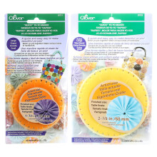 Bundle of Two (2) Quick Yo-Yo Makers: Large (makes 1.75"""" yo-yos) and Extra Large (makes 2-3/8"""" yo-yos)