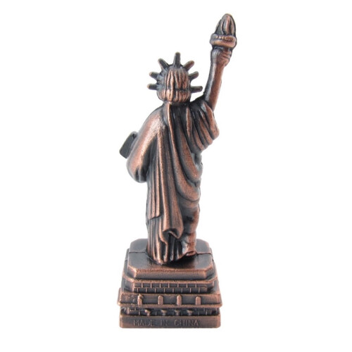 Treasure Gurus Μεταλλικό Μοντέλο Αγάλματος Ελευθερίας Ξύστρα Μολυβιών 2