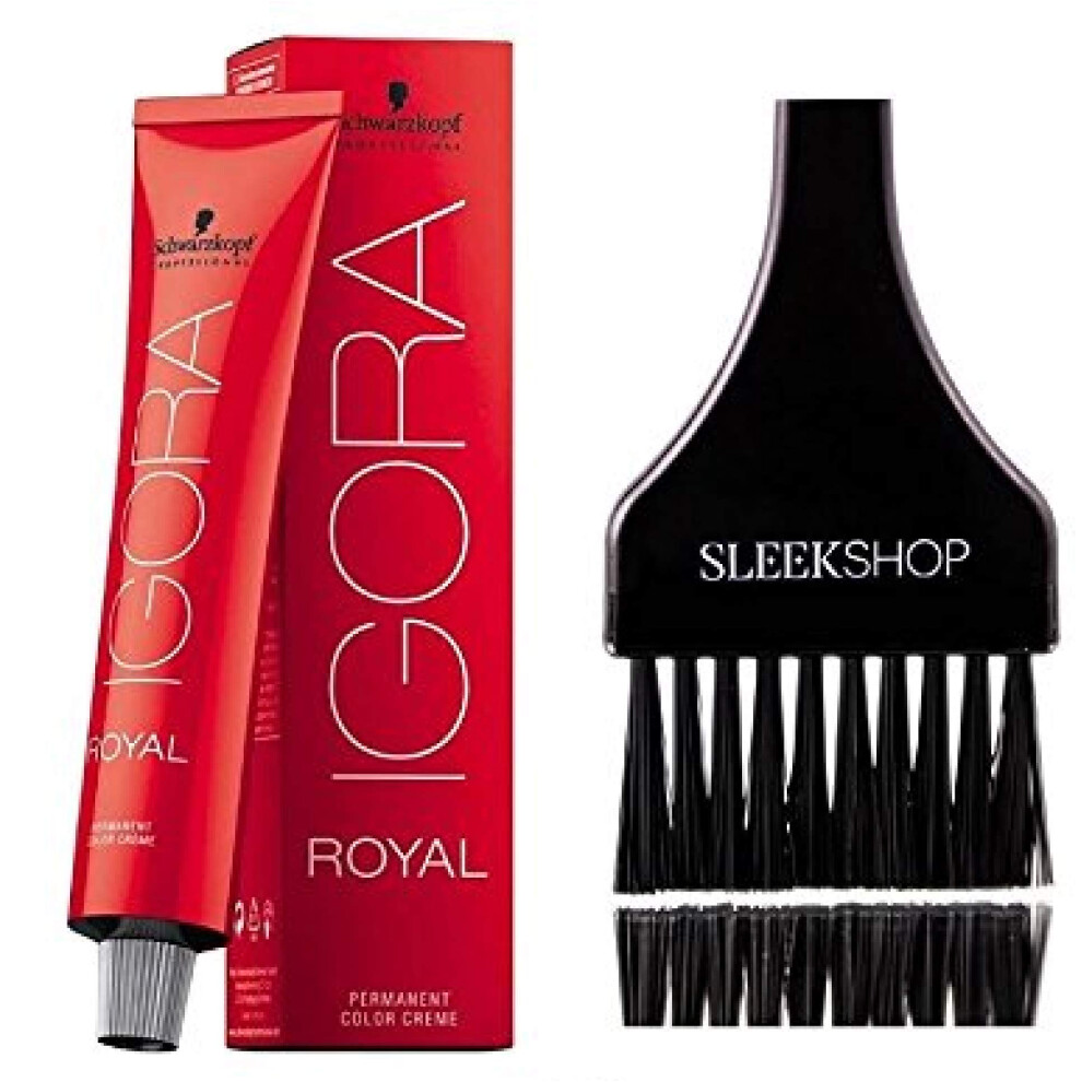 Schwarzkopf Professional Igora Royal Permanente Haarkleur (Met Strakke Tintborstel) (7-0 Middelblond)-image