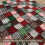 40 Buffalo Lodge Christmas Charm Pack Quadrados de tecido caseiro de algodo pr-cortado de 5 polegadas da JCS 2