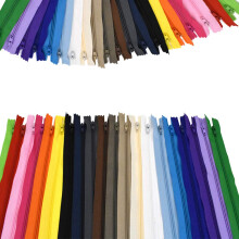 Renashed 100 kpl 9 tuuman nailonkierukkavetoketjut irtotavarana rtlityj ompeluita varten Crafter's Specia (Mix Color)