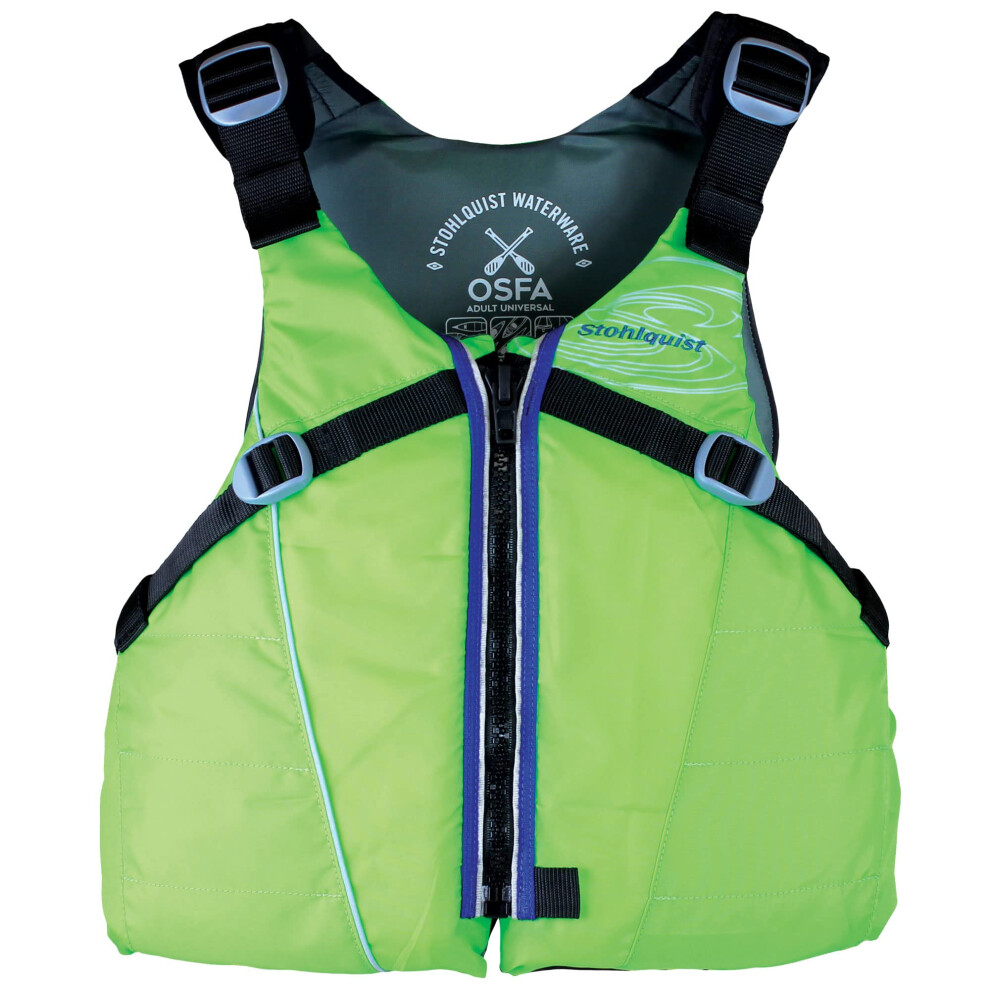 Stohlquist OSFA Lifejacket (PFD)-Kiwi-Universal