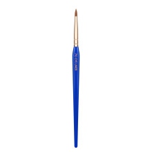 Bdellium Tools Professional Makeup Brush - Golden Triangle 710 Eye Liner - With All Vegan and Soft Synthetic Fibers For Lining the Eyes (Blue 1pc)