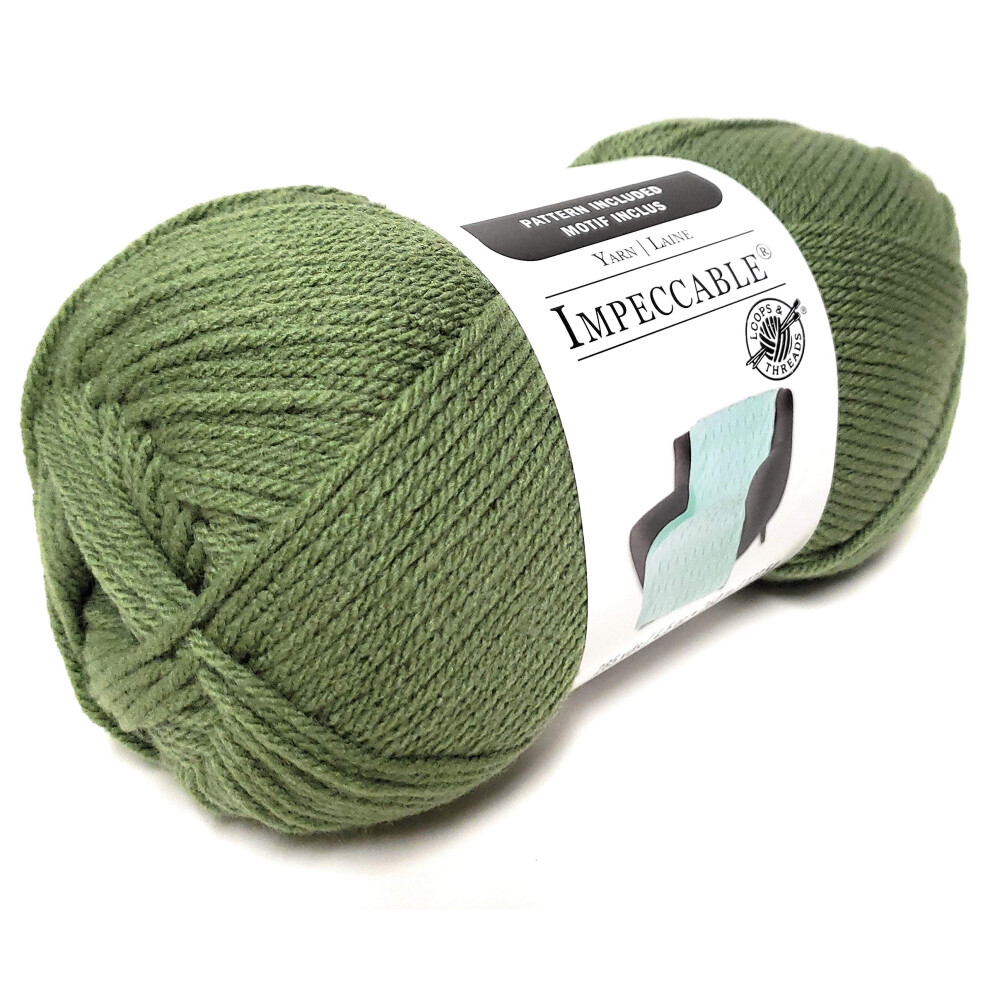 Loops & Threads Impeccable Yarn 4.5 oz. One Ball - Forest