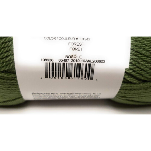 Loops Loops & Threads Impeccable Yarn 4.5 oz. One Ball - Forest 2