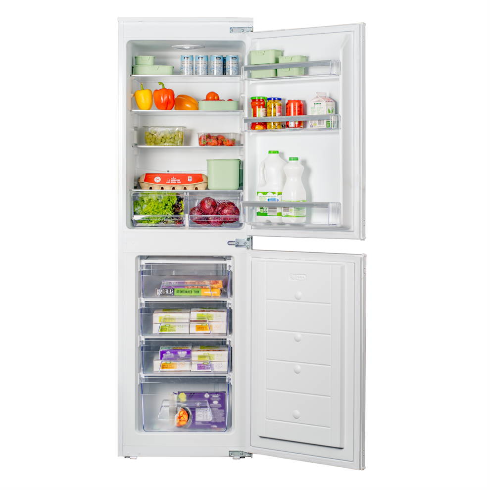 SIA RFI105/E 50/50 Split Built In Integrated 240L Fridge Freezer