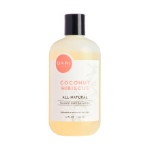 DANI Champô Hidratante Natural - Aloe Vera & Limpeza de Coco - Sem Sulfatos, Ftalatos e Parabenos - 12 Onças