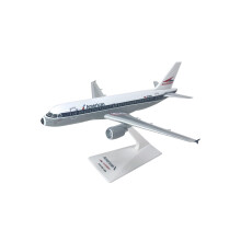 Flight Miniature American/Allegheny A319-100 1:200 Scale - Plastic Snap-Fit Model Airplane - Collectible Model Replica of American/Allegheny Airlines