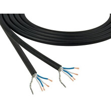 CANARE L-4E6S Mikrofonkabel, Quad-Core, Schwarz, Bulk (18 m)