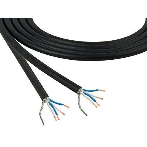 CANARE L-4E6S Mikrofonkabel, Quad-Core, Schwarz, Bulk (18 m)