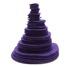 Jucau? Ever After Dark Purple Craft Fet Circles (Pachet de dimensiuni mixte - 56 buc)