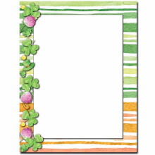 Clover Stripes Briefpapier Laser & Inkjet Printerpapier, 100 Stuks