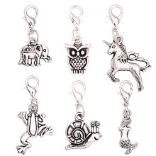 Ascrafter sta djur blixtls pull charm fr pursar psar jackor utkad blixtls dra ersttning stickstitch virkning markrer 6 pack