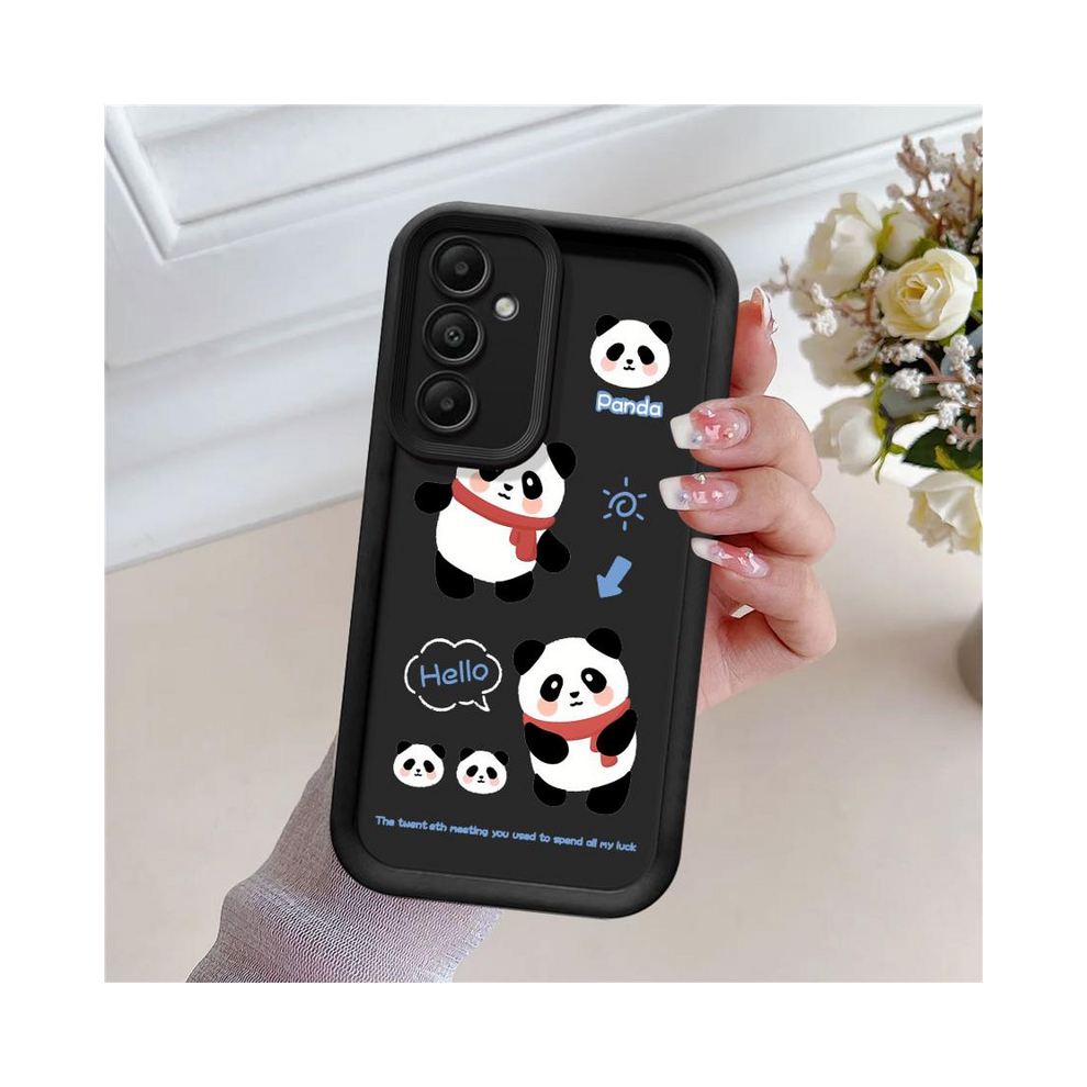(Uuana06, For Galaxy A13 5G) Cute Panda Phone Case For Samsung Galaxy A22 A23 A 931287582234