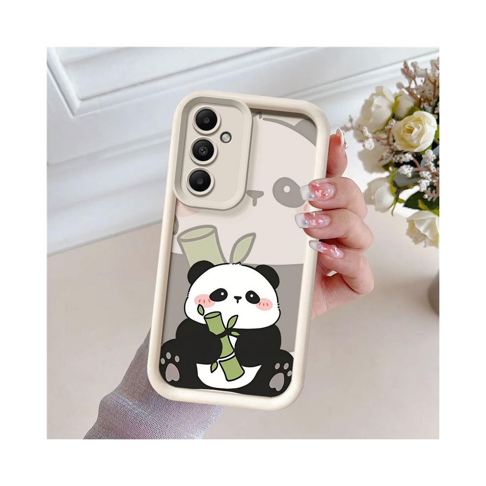 (Uuand01, For Galaxy A23 4G 5G) Cute Panda Phone Case For Samsung Galaxy A22 A23 A 931287582456