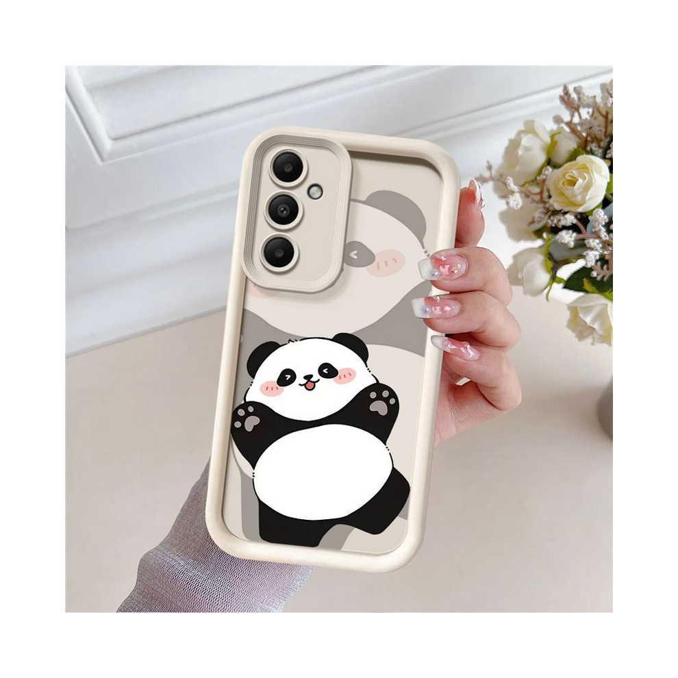 (Uuand04, For Galaxy A13 4G) Cute Panda Phone Case For Samsung Galaxy A22 A23 A 931287582807