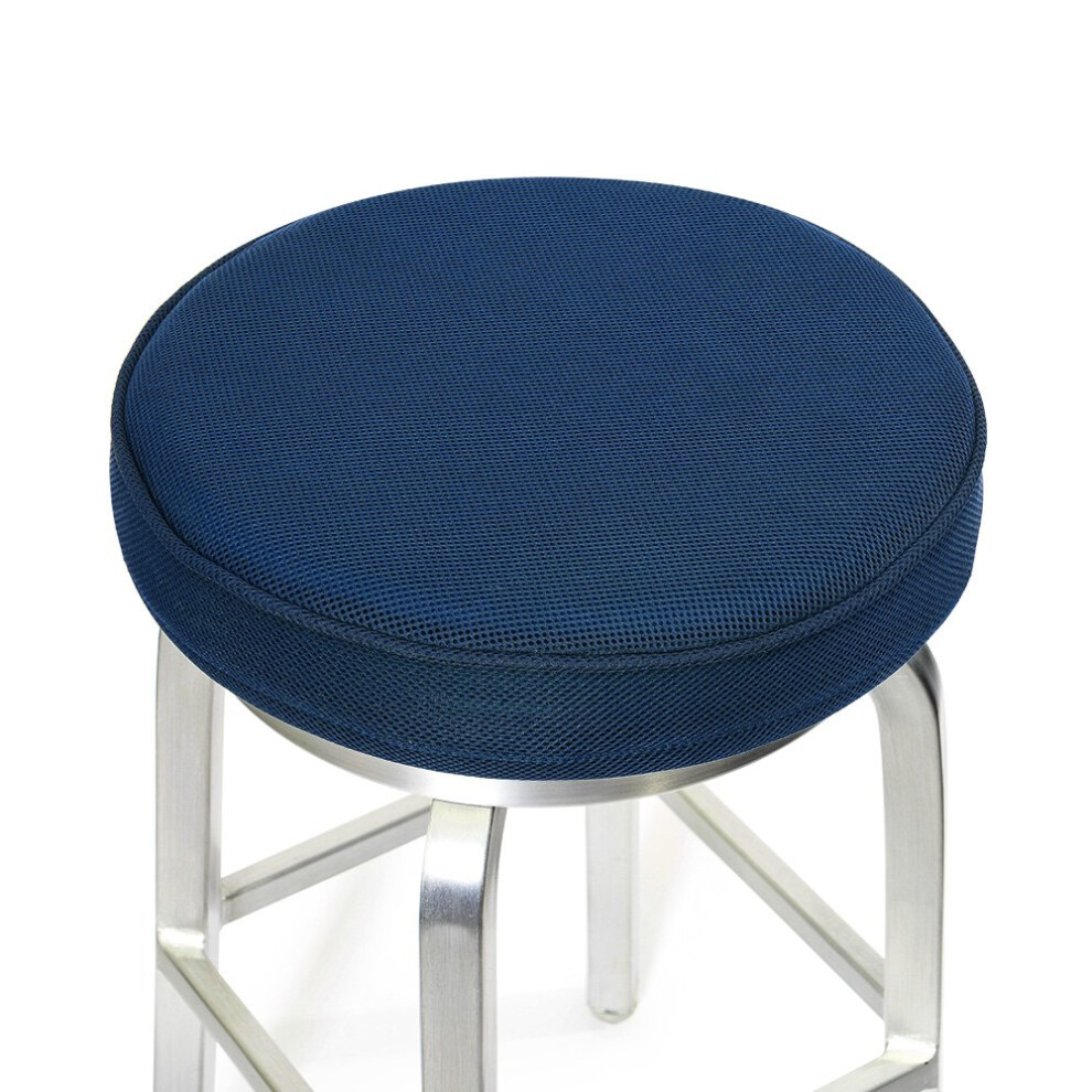 Coussins de tabouret de bar Shinnwa, housses de tabouret de bar rondes en mousse     m   moire de forme, coussin avec support antid   rapant et bande