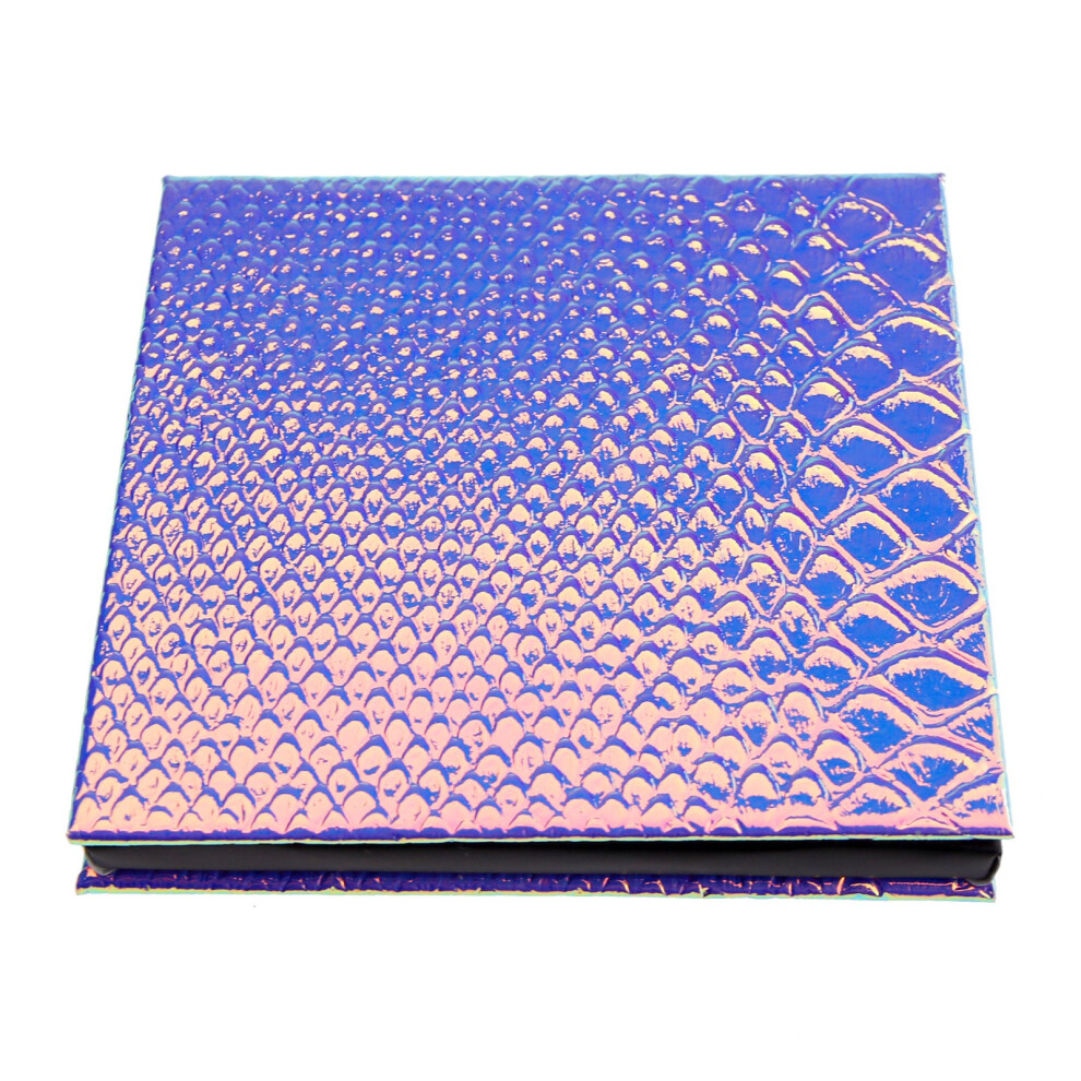 Microhandelaar Micro Trader Empty Eyeshadow Makeup Box Magnetic Cosmetics Palette Eye Shadow Fish Scale Diy Storage Tray Small Size