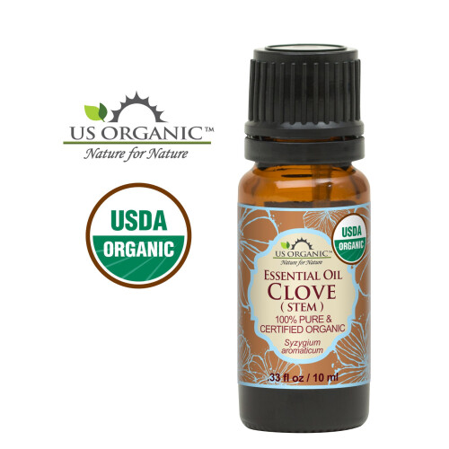 US Organic 100% Αγνό Έλαιο Γαρίφαλου - Πιστοποιημένο Βιολογικό, Ατμοδιυλισμένο (10 ml) 2