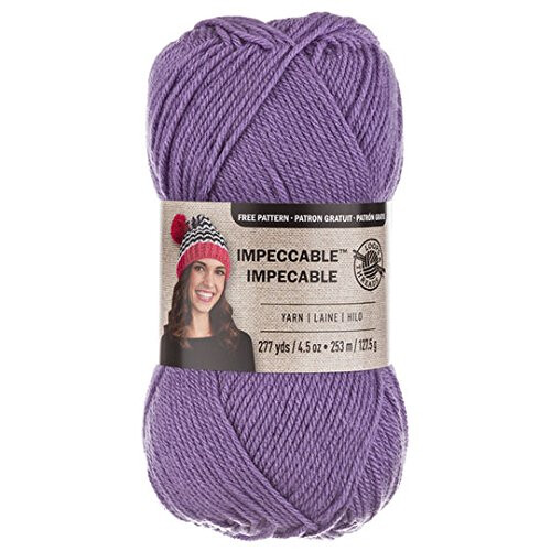 Loops Loops & Threads Tadelloses Garn 4,5 oz. Eine Kugel – Lavendel