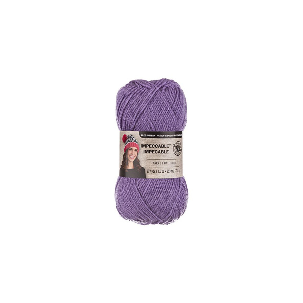 Loops & Threads Impeccable Yarn 4.5 oz. One Ball - Lavender