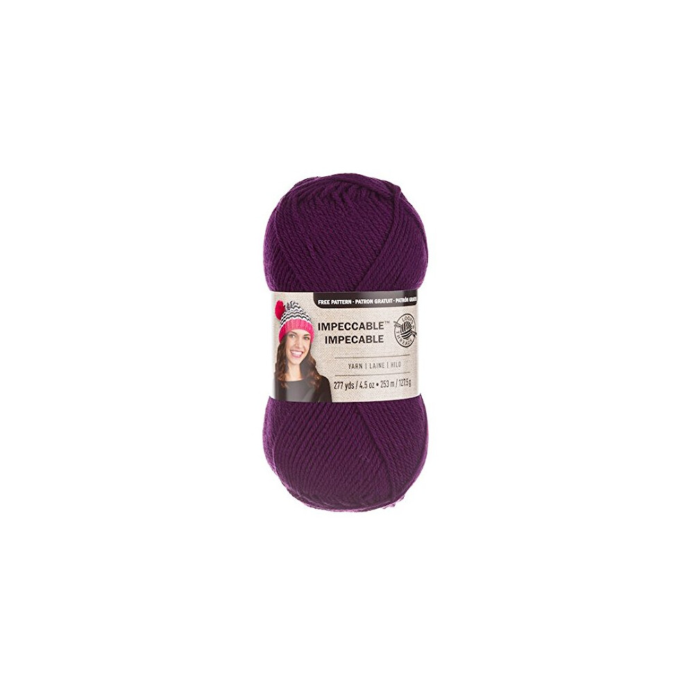 Loops & Threads Impeccable Yarn 4.5 oz. One Ball - Amethyst