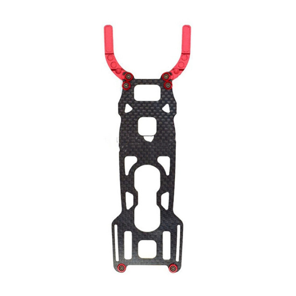 Carbon Fiber Gimbal and Body Protective Board Set for DJI Mavic Pro (Black+Red)