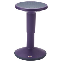 ECR4Kids SitWell Wackelhocker, höhenverstellbar, aktives Sitzen, Aubergine