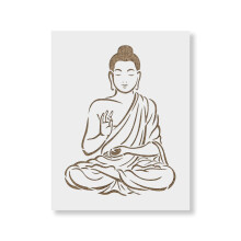 Stencil Buddha - Stencil Buddha Buddah Stencil japonez Stencil Zen Stencil Buddhism Stencil