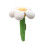 Cheengoo Baby Rattle White Daisy Flower 1