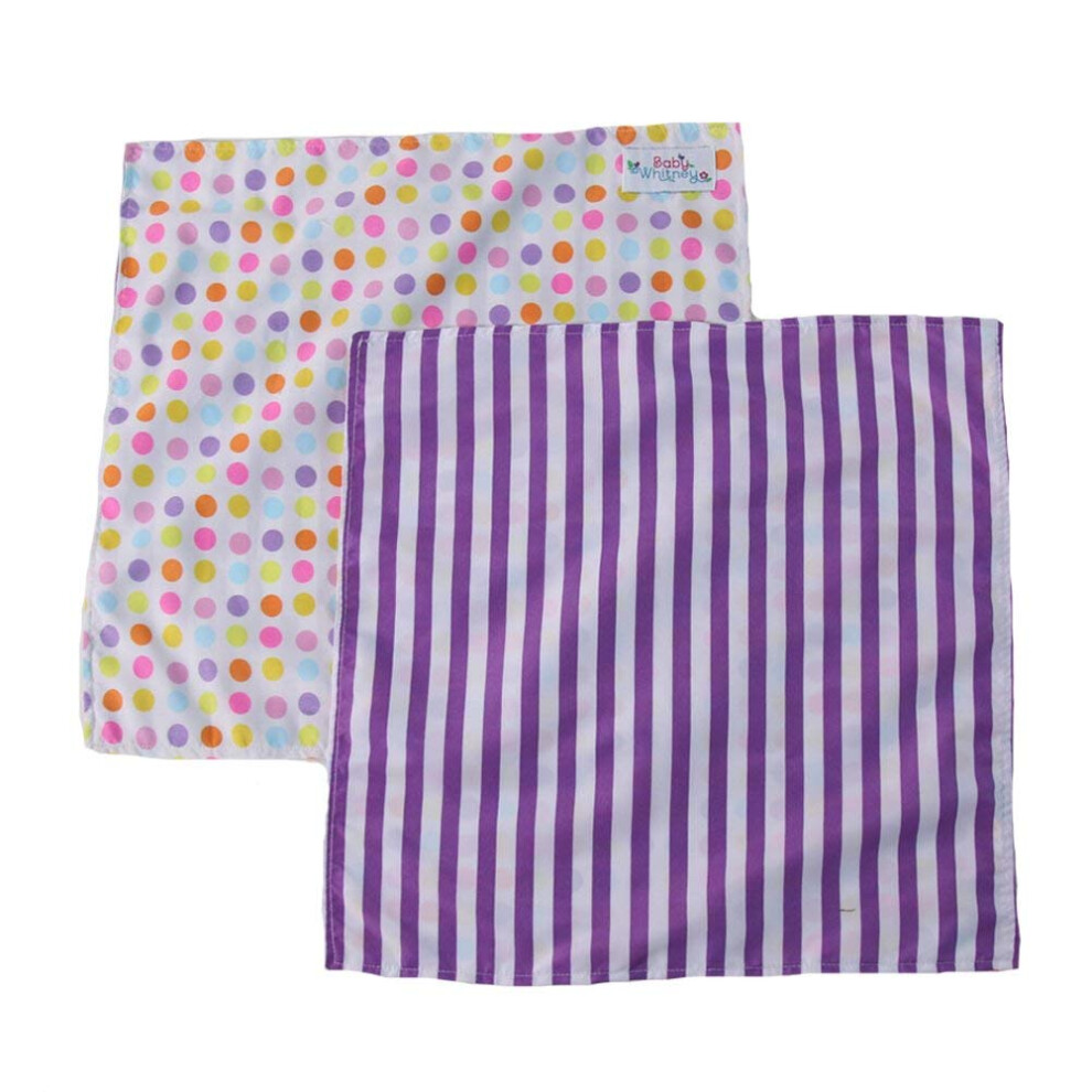 Lot De 2 Couvertures Pour Poup E Baby Whitney 43 Cm-image