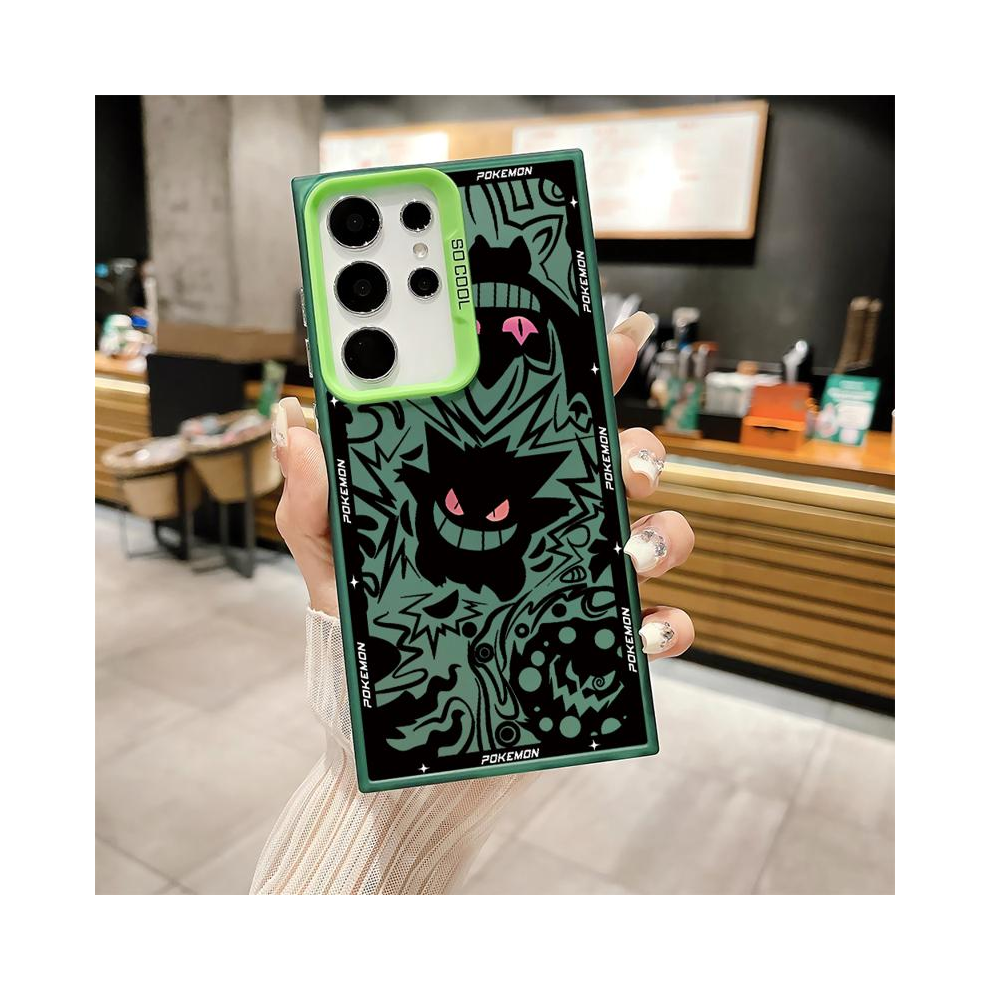 (Vvaol01, For Galaxy S21) Pokemons Gengar Phone Case For Samsung Galaxy S23 931287574079
