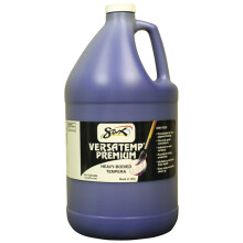 Sax Versatemp Premium Heavy-Bodied Tempera Paint Primary Blue Gallon