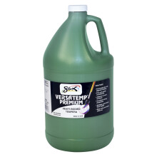 Sax Versatemp Premium Heavy-Bodied Tempera Paint Green Gallon